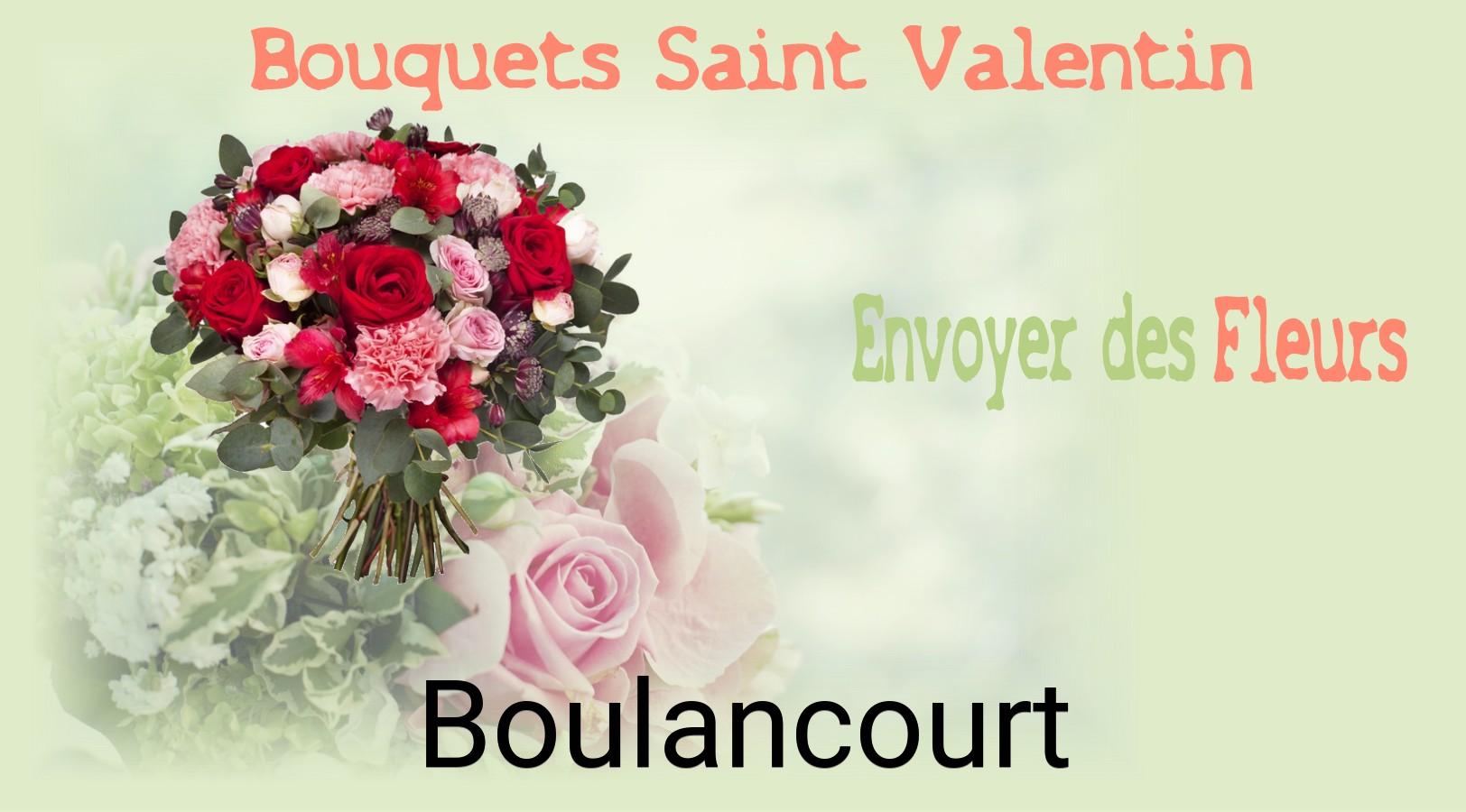 Roses de Saint-Valentin livrées à Boulancourt